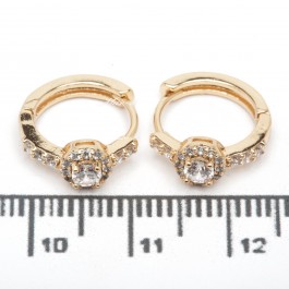 Сережки XUPING Gold (Ø 1.3 см.) 515230 Сережки XUPING Gold (Ø 1.3 см.) 515230