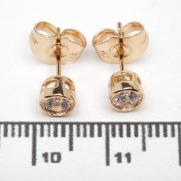 Сережки XUPING Gold (Ø 0.5 см.) 515227 Сережки XUPING Gold (Ø 0.5 см.) 515227