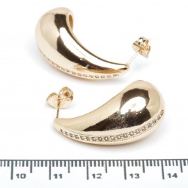 Сережки XUPING Gold (3 х 1.5 см.) 515211