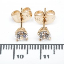 Сережки XUPING Gold (Ø 0.5 см.) 515171