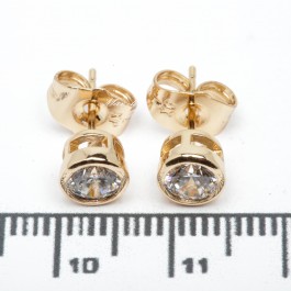 Сережки XUPING Gold (Ø 0.6 см.) 515166