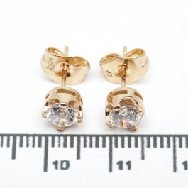 Сережки XUPING Gold (Ø 0.7 см.) 515163