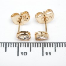 Сережки XUPING Gold (0.6 х 0.3 см.) 515140