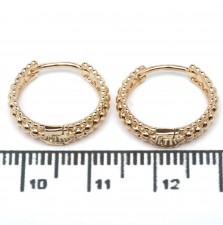 Сережки XUPING Gold (Ø 1.6 х 0.4 см.) 515092