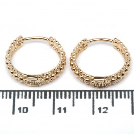 Сережки XUPING Gold (Ø 1.6 х 0.4 см.) 515092