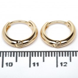 Сережки XUPING Gold (Ø 1.4 х 0.2 см.) 515088