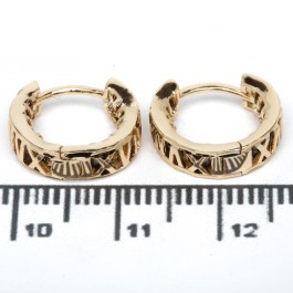Сережки XUPING Gold (Ø 1.3 х 0.3 см.) 515087