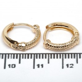Сережки XUPING Gold (Ø 1.3 х 0.2 см.) 515086