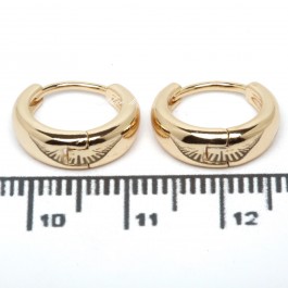 Сережки XUPING Gold (Ø 1.4 х 0.4 см.) 515083