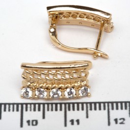 Сережки XUPING Gold (Ø 1.6 х 0.9 см.) 515070