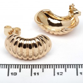 Сережки XUPING Gold (2 х 1.1 см.) 515067