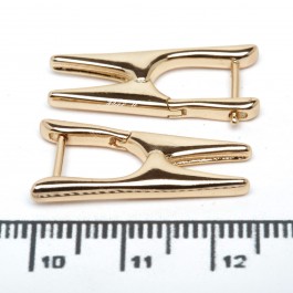 Сережки XUPING Gold (2.5 х 0.2 см.) 515062
