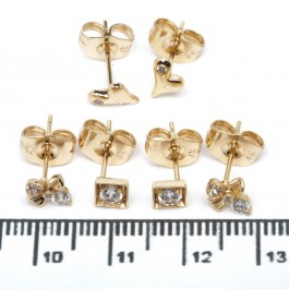 Сережки XUPING Gold "набір 3 пари" 515044