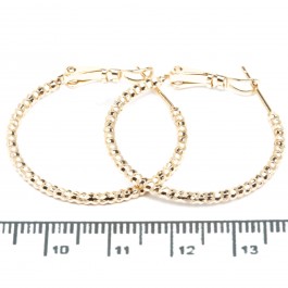 Сережки XUPING Gold "Ø 3 см." 514511