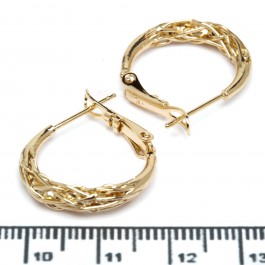 Сережки XUPING Gold (Ø 2 х 0.5 см.) 514046