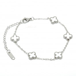 Браслети "нержавіюча сталь" (16.5 + 5 см.) 6-5823