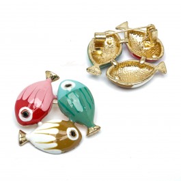 Брошки 6 шт. (Ø 2.7 см.) 6-5935