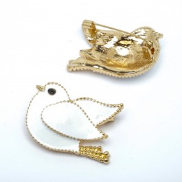 Брошки 6 шт. (3.7 х 3.5 см.) 6-5932