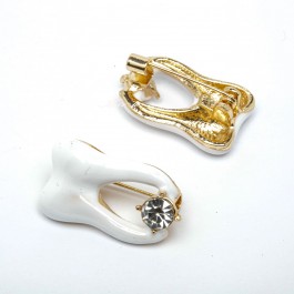 Брошки 6 шт. (2.5 х 1.4 см.) 6-5928