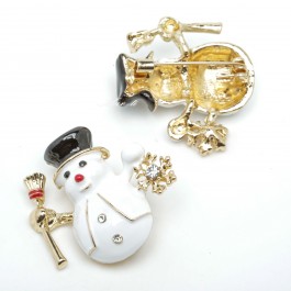 Брошки 6 шт. (3 х 3.5 см.) 6-5719 Брошки 6 шт. (3 х 3.5 см.) 6-5719