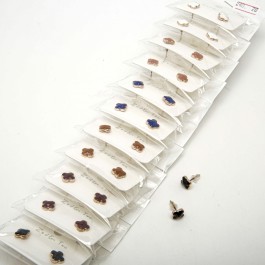 Гвоздіки-пусети 12 пар. (Ø 0.9 см.) 6-5857