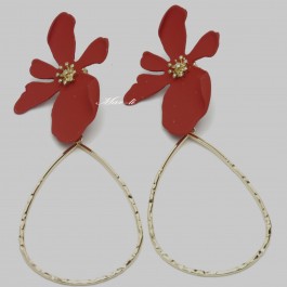 Сережки нарядні (10.5 х 4 см.) 6-5089