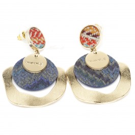 Сережки нарядні (5.5 х 3.5 см.) 6-5083