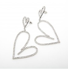 Сережки вечірні (7.5 х 3.6 см.) 6-5904