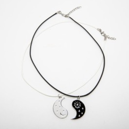 Цепочки з кулонами "12 наборів" (д.45 + 5 см.) 6-5726