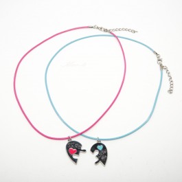 Цепочки з кулонами "6 наборів" (д.45 + 5 см.) 6-5724 Цепочки з кулонами "6 наборів" (д.45 + 5 см.) 6-5724