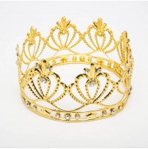 Корона на торт  метал (Ø 10.5 х 5.5 см.) 6-5223