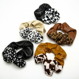 Резинки тканинні "еко-шкіра" 12 шт. (Ø 11 см.) 6-5910 Резинки тканинні "еко-шкіра" 12 шт. (Ø 11 см.) 6-5910