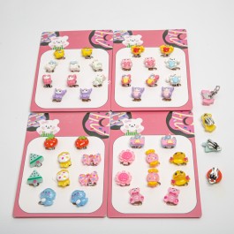 Сережки-кліпси 20 пар. 6-5683 Сережки-кліпси 20 пар. 6-5683