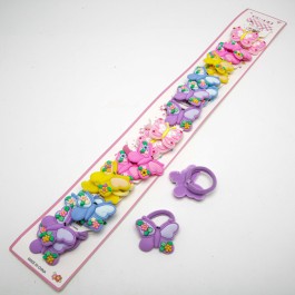 Резинки дитячі 20 шт. (4 х 3 см.) 6-5685