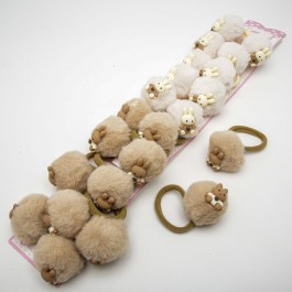 Резинки дитячі 20 шт. (Ø 3.5 см.) 6-5570 Резинки дитячі 20 шт. (Ø 3.5 см.) 6-5570