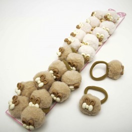 Резинки дитячі 20 шт. (Ø 3.5 см.) 6-5569 Резинки дитячі 20 шт. (Ø 3.5 см.) 6-5569