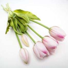 Квіти штучні "тюльпани" букет 5 шт. (д. 40 см.) 6-5799