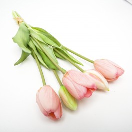Квіти штучні "тюльпани" букет 5 шт. (д. 40 см.) 6-5791