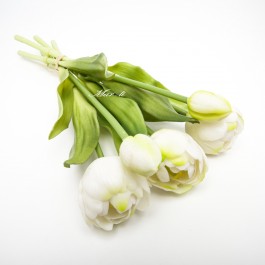 Квіти штучні "тюльпани" букет 5 шт. (д. 32 см.) 6-5786