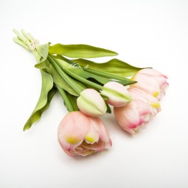 Квіти штучні "тюльпани" букет 5 шт. (д. 32 см.) 6-5785