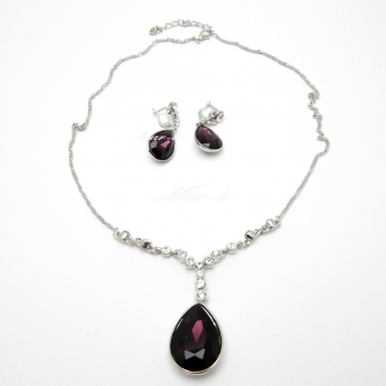 Набір (підвіска і  сережки) (40 + 5 см.) 4-7549