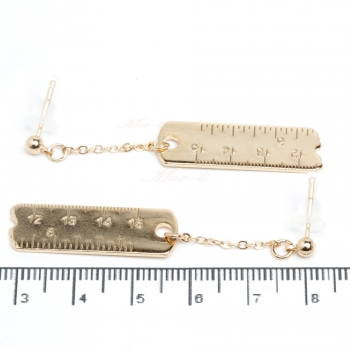 Сережки XUPING Gold (5.2 х 1 см.) 511738