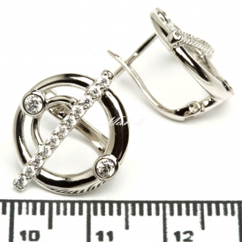 Сережки XUPING Silver "Ø 2 см."206206