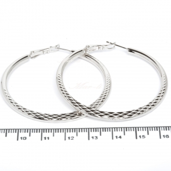 Сережки XUPING Silver "Ø 5 см." 206314
