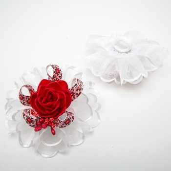 Бантики на резинці 12 шт. (Ø 10 см.) 6-3357