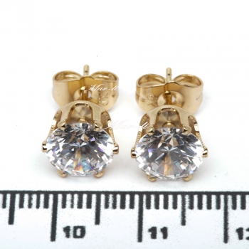 Сережки XUPING Gold (Ø 0.9 см.) 514611