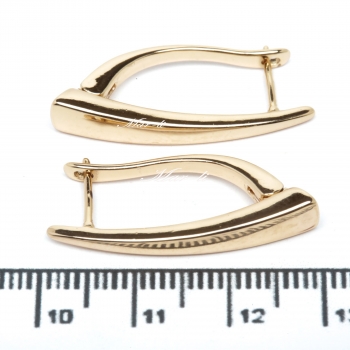 Сережки XUPING Gold (4 х 0.4 см.) 515059