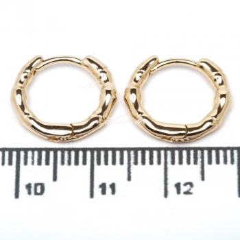 Сережки XUPING Gold (Ø 1.3 х 0.25 см.) 515091