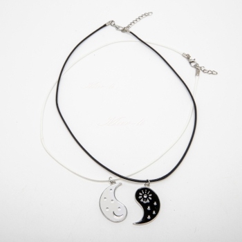 Цепочки з кулонами "12 наборів" (д.45 + 5 см.) 6-5726