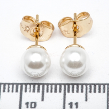 Сережки XUPING Gold (Ø 0.5 см.) 515425